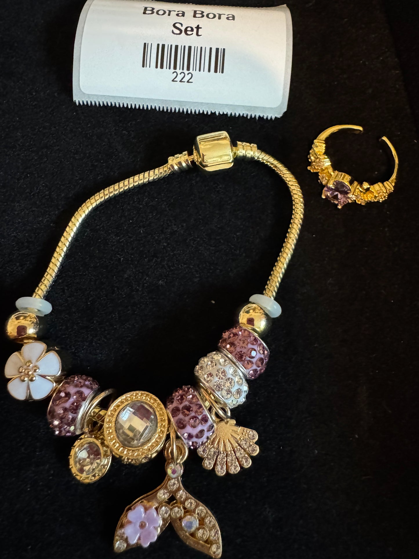Bora Bora Set (Adjustable Ring)