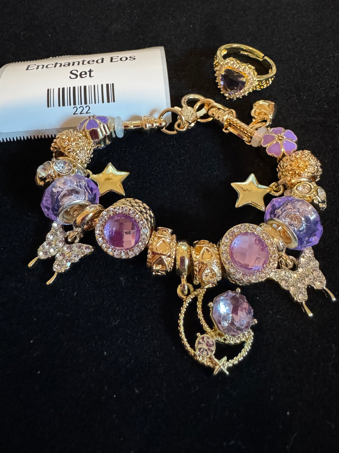 Enchanted EOS set with adjustable ring
