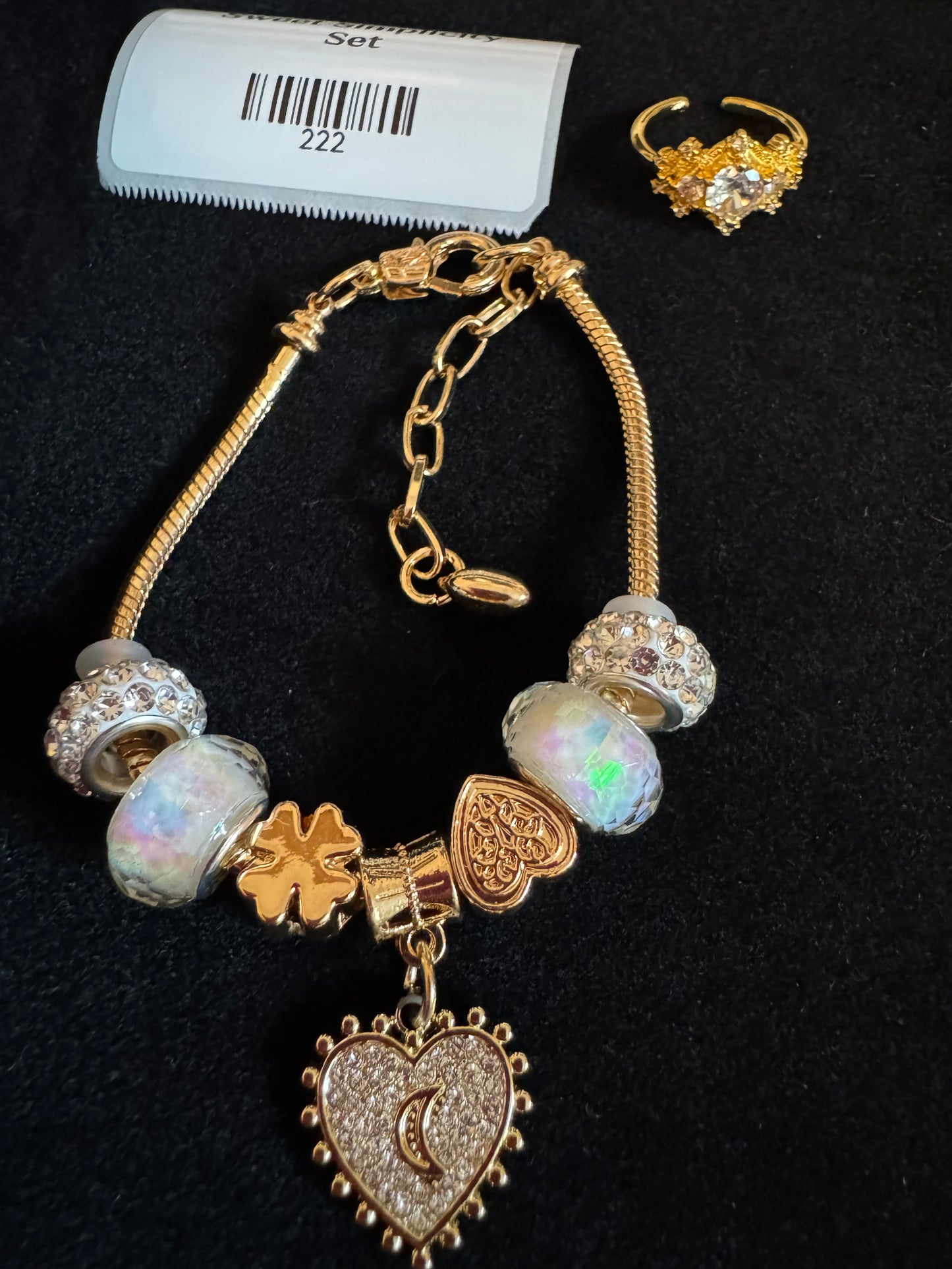 Sweet Simplicity Set (Adjustable Ring)
