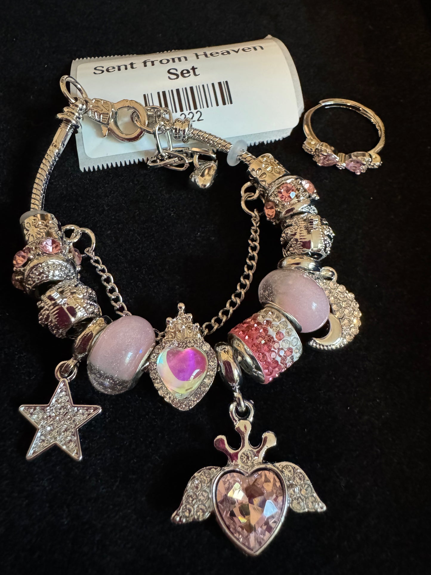 Sent from Heaven Set (Adjustable Ring)