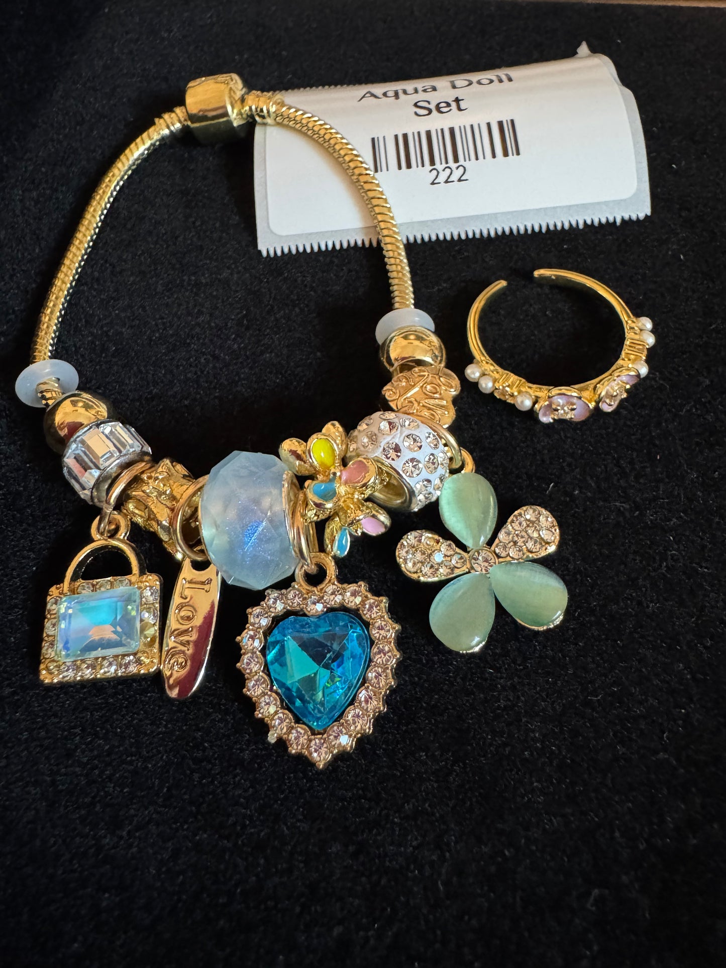 Aqua Doll Set (Adjustable Ring)