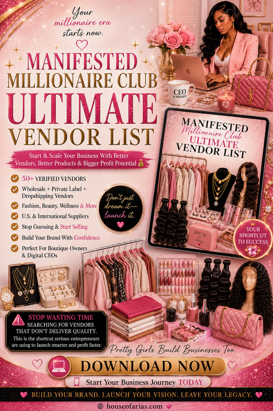 ULTIMATE VENDORS LIST
