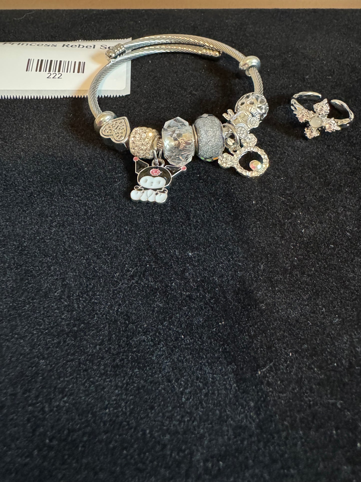 Princess Rebel Set  (Adjustable Ring)