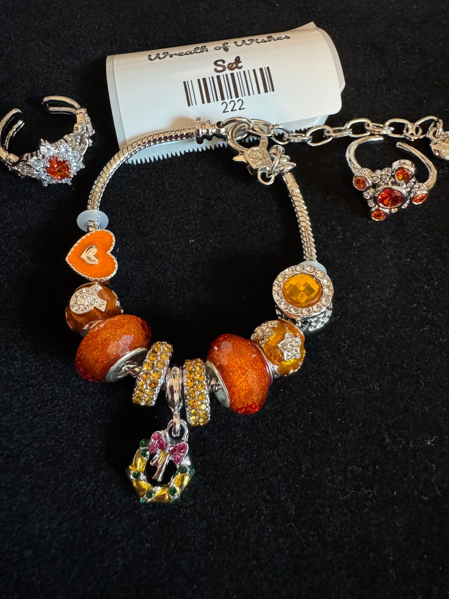 Wreath of Wishes set  (Adjustable Ring)