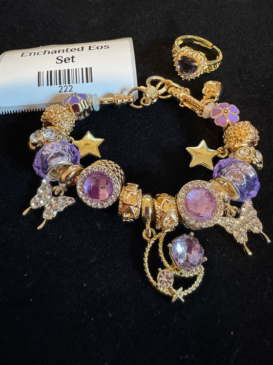 Enchanted EOS set with adjustable ring