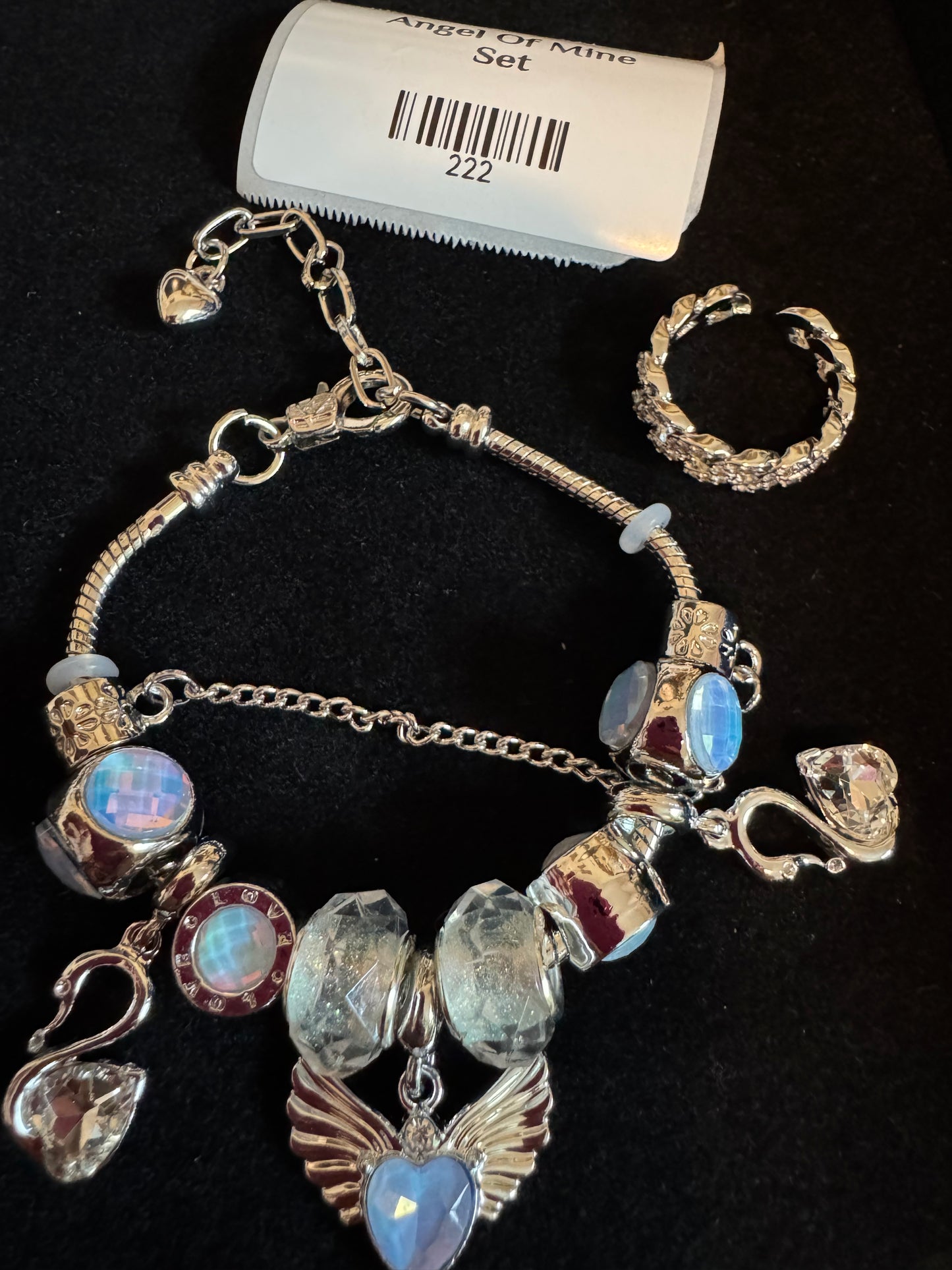Angel of Mine Set  (Adjustable Ring)
