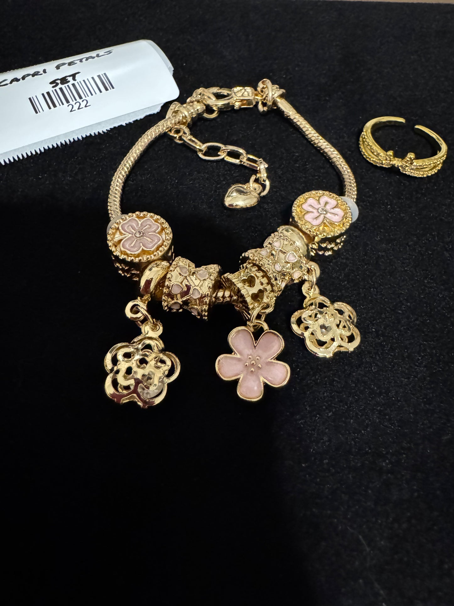 Capri Petals set (Adjustable Ring)
