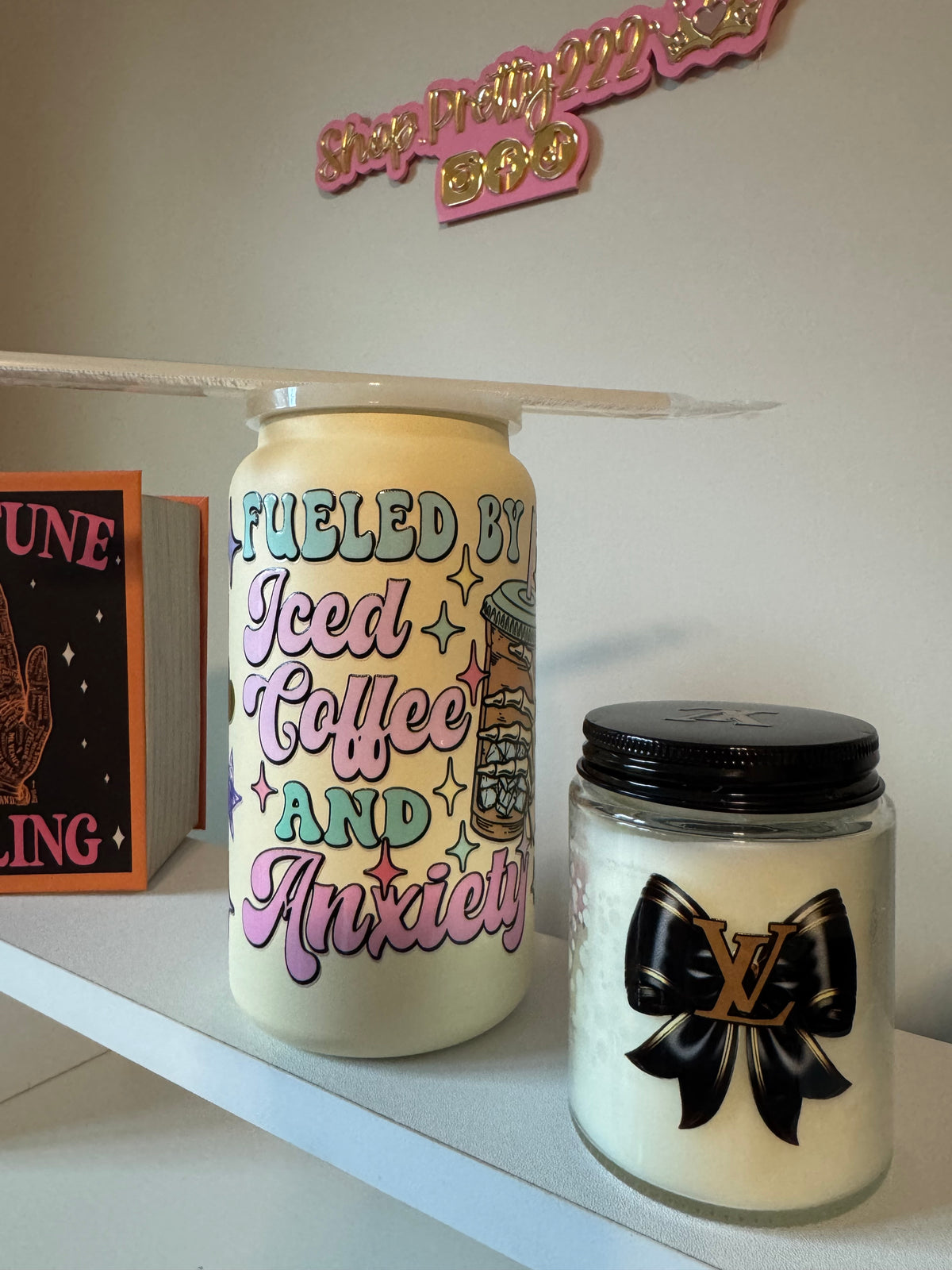 Halloween cup- Coffee and Anxiety