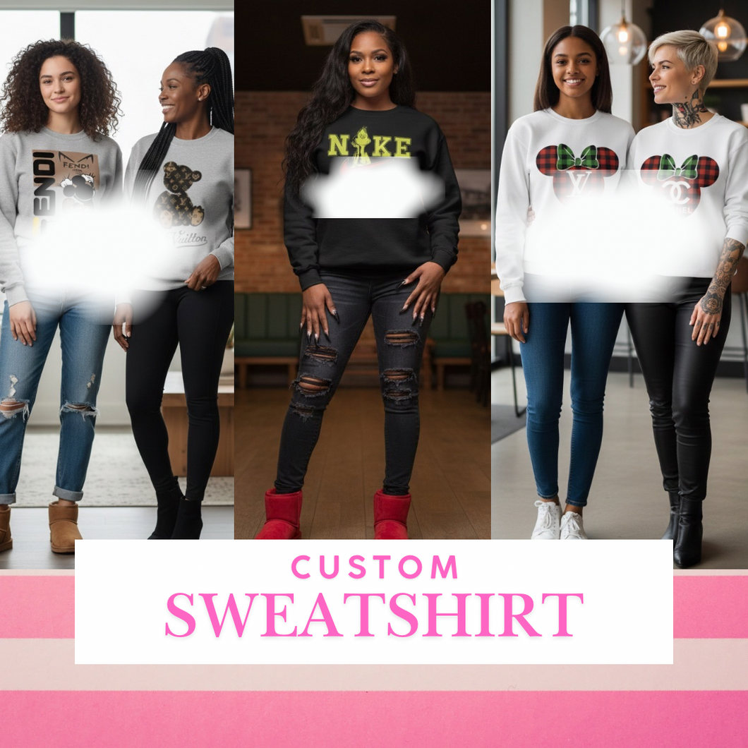 Shop pretty Custom sweatshirt