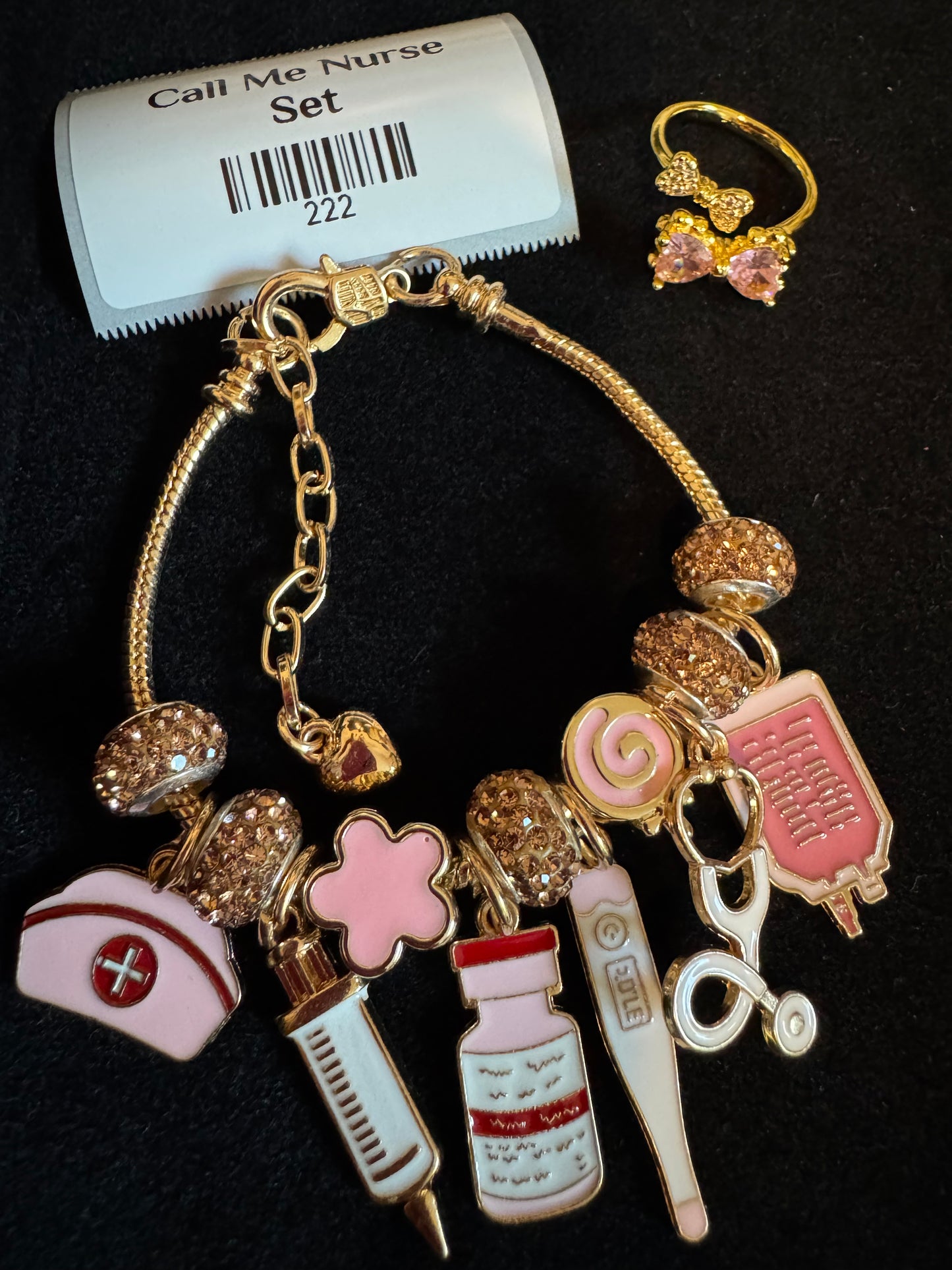 Call me Nurse Set (Adjustable Ring)